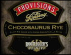 Bruery Chocosaurus Rye Lager Beer