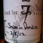 7venth Sun Saison in Paradise Beer