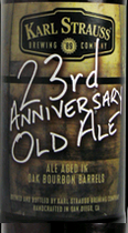 Karl Strauss 23rd Anniversary Old Ale Beer