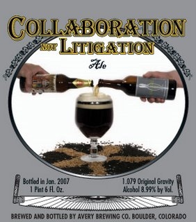Avery Collaboration Not Litigation Ale Beer 3174