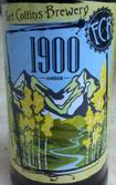 Fort Collins 1900 Amber Beer
