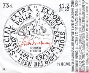 De Dolle Export Stout 2003 Beer 3339