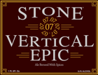 Stone Vertical Epic 070707 Beer