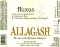 Allagash Fluxus 2007 Beer 40684
