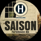 Hinterland Saison Beer