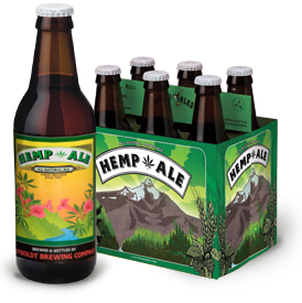 Nectar Ales Humboldt Brown Hemp Ale Beer 4214