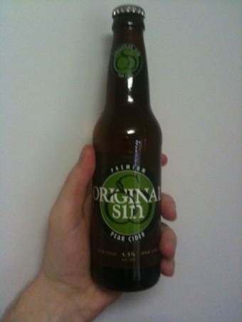 Original Sin Pear Cider Beer 4309