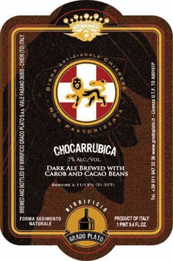 Grado Plato Chocarubbica Beer 4339