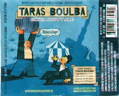 De La Senne Taras Boulba Beer 4874