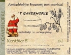 Gaverhopke Kerstbier Beer