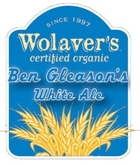 Wolaver's Ben Gleason White Ale Beer