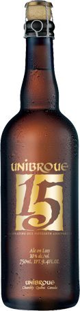 Unibroue Maudite 15th Anniversary Ale  Beer 7906