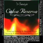 t Smisje Calva Reserva 2004 Beer