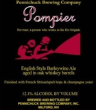 Pennichuck Pompier Barleywine (oak aged) Beer