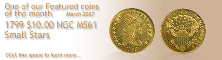1799 Half Eagle  NGCMS61