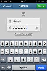 Input Account Information