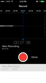 Recording stopped