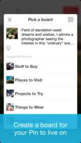 Board selection tutorial