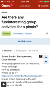 (Other) Question page