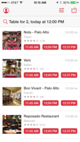 Nearby restaurants