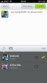 Social platform selection