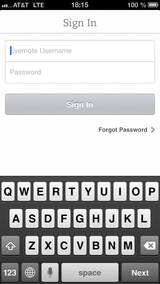 Login default fields