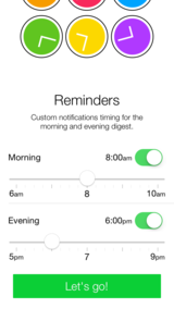 Notification settings