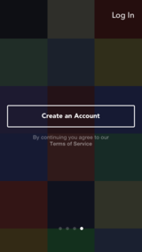 Create account