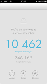 Position in the line