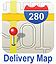 Show Delivery Map