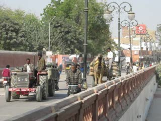 Verkehr in Bikaner, Rajasthan