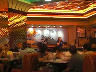 Singing waitresses