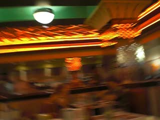 Singing waiter