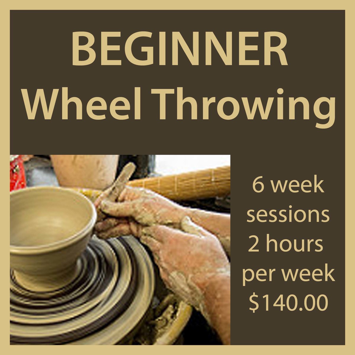 Beginner Wheel Throwing — Signup Sheet