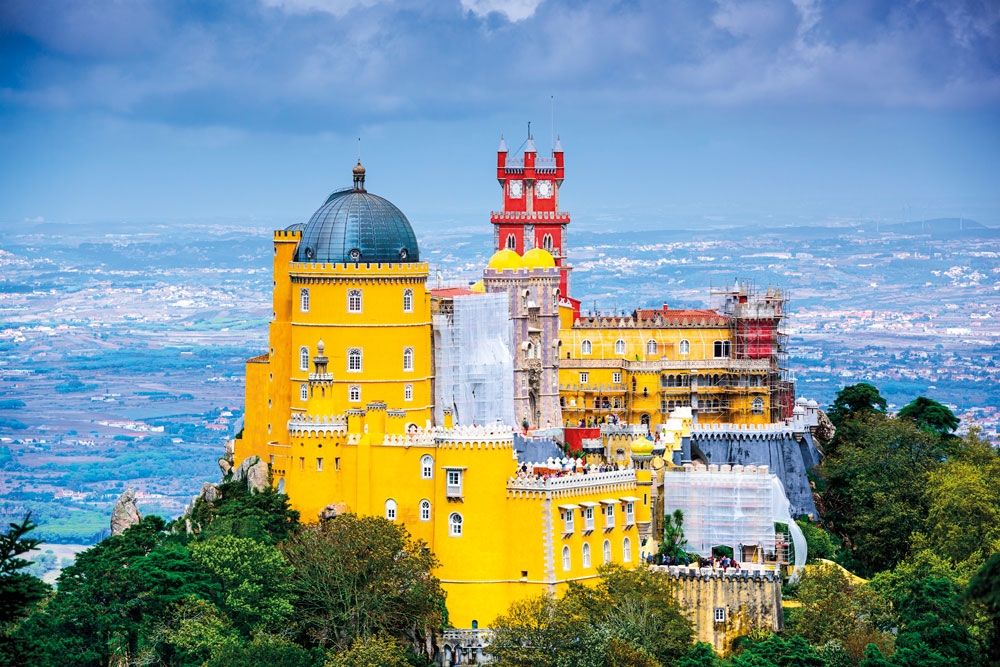 The Pena National Palace in Portugal