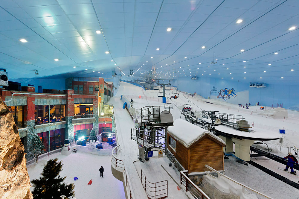 Snow park in Dubai