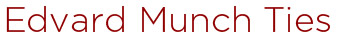 Edvard Munch Ties