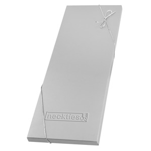Neckties Folding Gift Box by Necktie Accessories silver other gift boxes