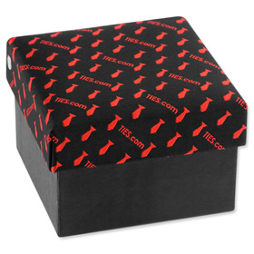 Gift Boxes - Ties.com Gift Box By Ties.com Black Polyester Gift Boxes