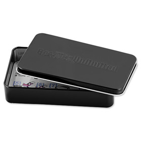 Gift Boxes - Bowties Unlimited Gift Tin By Bowties Unlimited Black Metal Gift Boxes