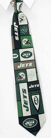 NFL New York Jets Tie by NFL - Multicolor Polyester