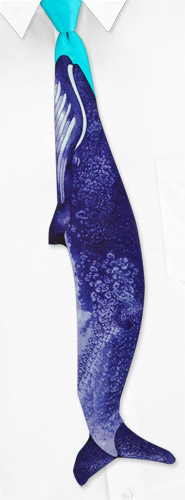 Whale Shaped by Why-Knot purple silk ties