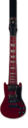 400 Guitar Shaped by Why-Knot purple silk ties