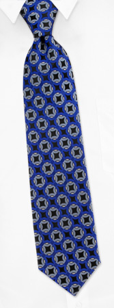 Blue Diamonds - Supernal By Bocara Blue Silk Boys Ties