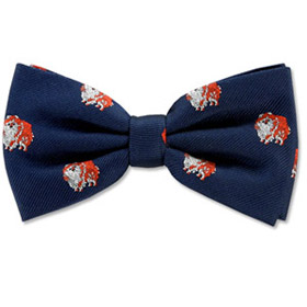 Pomeranian by Kay Nine Design navy blue polyester pretied bowties