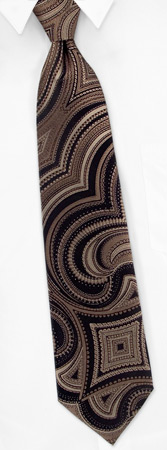 Black Tie - Colebrook By Sean John Black Silk Ties