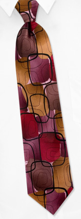 Garcia Ties - Bag Lady By Jerry Garcia Mauve Silk Ties