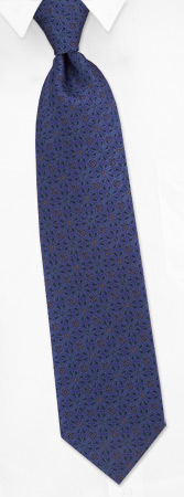 Flower Trifold by Daniel De Fasson blue silk ties