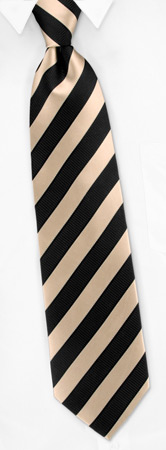 Legale Tie by Principessa -  Tan/taupe Silk