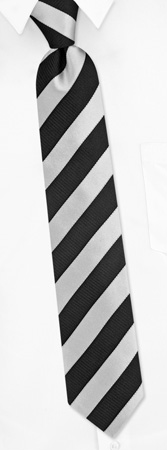 Legale Boys Tie by Principessa -  Black Silk